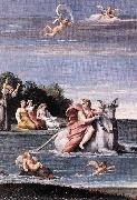 CARRACCI, Antonio The Rape of Europa dfg painting